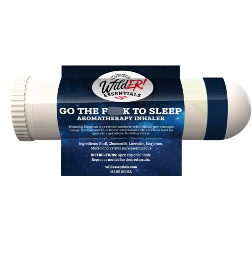 Wilder Essentials 3 Pack of Go The F to Sleep Aromatherapy Nasal Inhalers Made with 100% Natural mEssentials Au supplements