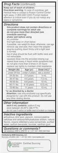 Mommy's Bliss Children's Pain and Fever Reducer, Kids Acetaminophen, Dye Free, Delicious Mixed Berry Flavor, Ages 2+, 4 Fluid Ounces (Pack of 2) Mommy's Bliss Au supplements