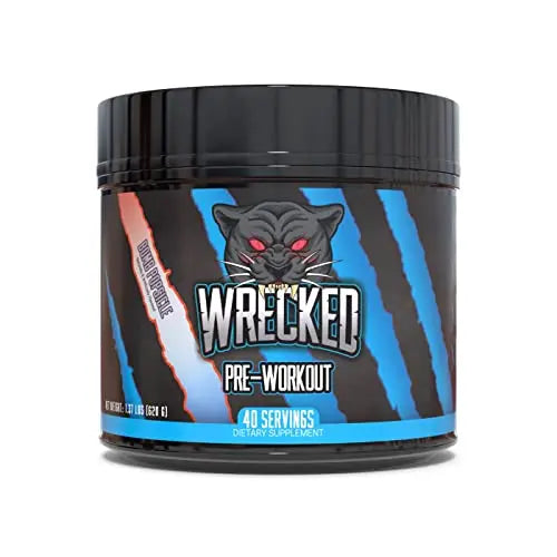 Huge Supplements Wrecked Pre-Workout, 30G+ Ingredients Per Serving to Boost Energy Huge Supplements uk supplements