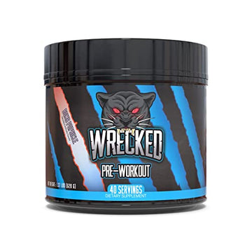 Huge Supplements Wrecked Pre-Workout, 30G+ Ingredients Per Serving to Boost Energy Huge Supplements Au supplements