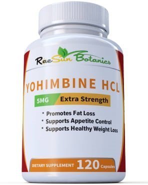 RaeSun Botanics Yohimbine HCL Bark Extract Extra Strength Supplement 5mg x 120ct RaeSun Botanics Au supplements