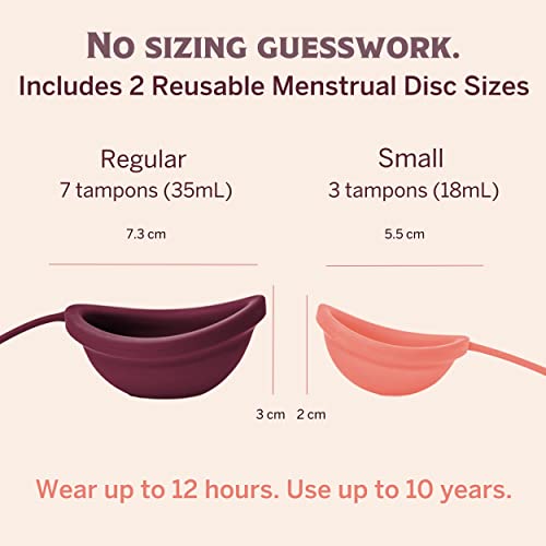 Pixie Menstrual Disc Kit - Best Period Disc Starter Kit - 2 Discs, 20 Wipes, Wash, Lube, Public Restroom Pixie Cup Au supplements