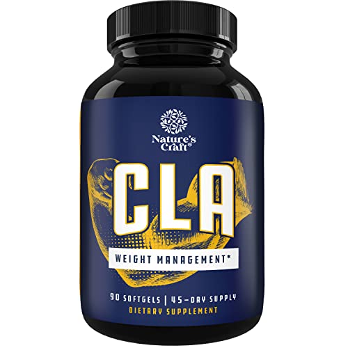 CLA Diet Weight Loss Pills - Women and Men - Pure Conjugated Linoleic Acid - Safflower Natures Craft Au supplements