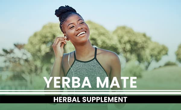 PURE ORIGINAL INGREDIENTS Yerba Mate (365 Capsules), No Magnesium Or Rice Fillers PURE ORIGINAL INGREDIENTS Au supplements