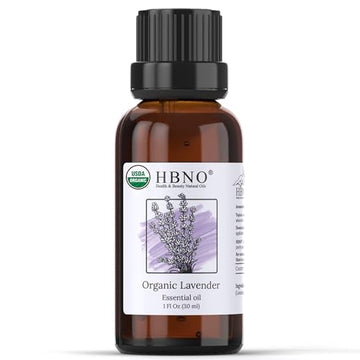 HBNO Organic Lavender Essential Oil - 1 oz (30ml) Value Size - USDA Certified Organic Lavender HBNO Au supplements