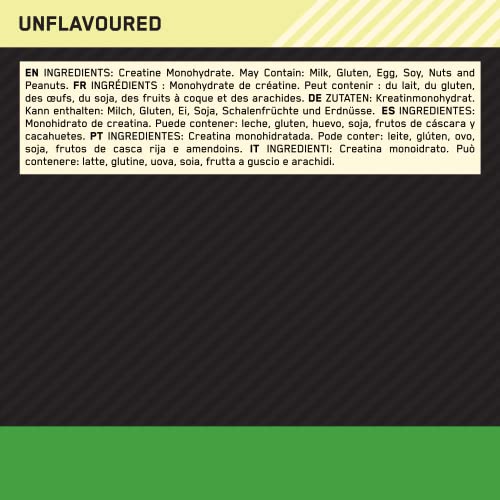 Optimum Nutrition Micronised Creatine Powder, 100% Pure Creatine Monohydrate Powder Optimum Nutrition Au supplements