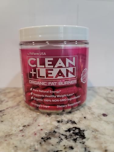 Clean+Lean-Organic Fat Burner by FitFarm USA - Worlds First Organic Fat Burner Supports FIT FARM USA Au supplements