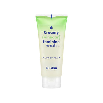 Suiskin Green Apple Vinegar Feminine Wash | Removes odor, pH balanced with Vegan Probiotics, Fragrance-free Suiskin Au supplements