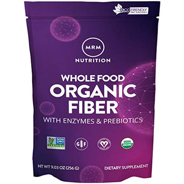 MRM Nutrition Whole Food Organic Fiber | with Enzymes + Prebiotics, 32 Servings MRM Au supplements