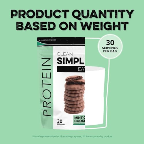Clean Simple Eats Mint Chocolate Cookie Whey Protein Powder, Natural Sweetened Clean Simple Eats Au supplements