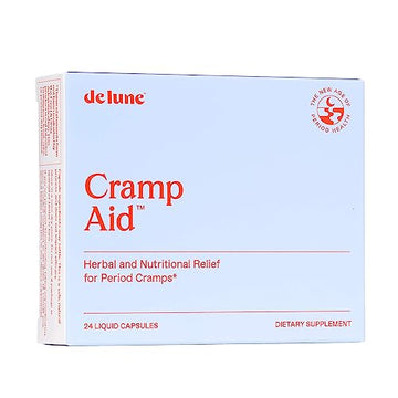 De Lune Cramp Aid, Herbal and Natural Relief for Period Cramps with Fenugreek Seed De Lune Au supplements