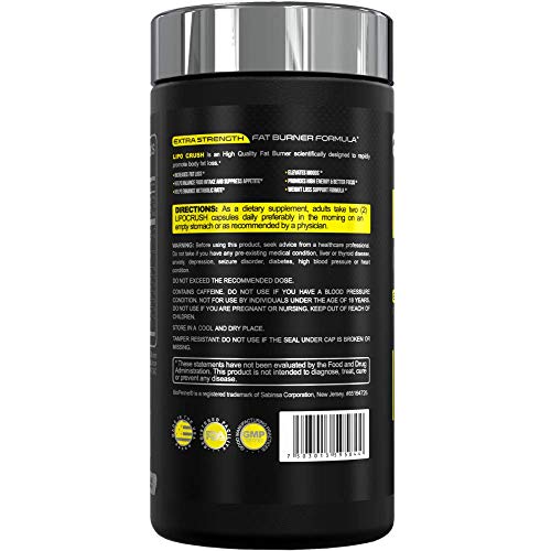 Forzagen Lipocrush Thermogenic Fat Burner for Men and Women, 90 Belly Fat Burner Forzagen Au supplements