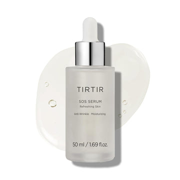 TIRTIR SOS Serum - Radiant Glow Boosting Face Serum - Plumping, Anti Aging, Hydrating - Visibly Smooth and Glowy Skin - Fragrance Free for All Skin Types, 1.69 fl.oz. TIRTIR Au supplements