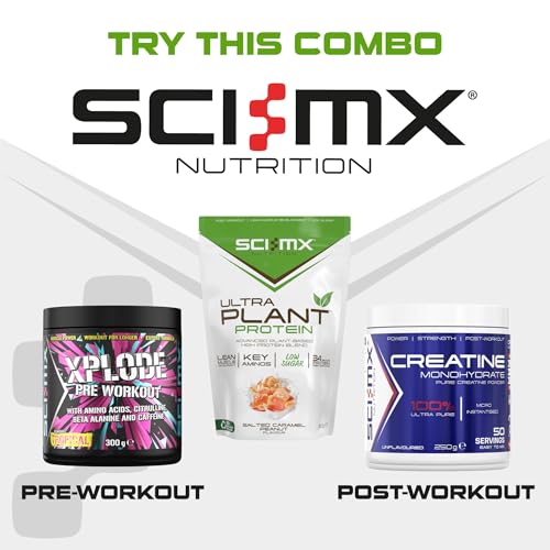 SCI-MX Ultra Plant - Salted Caramel Peanut Flavour Vegan Protein Powder Blend + Vitamin B Complex SCI-MX Au supplements
