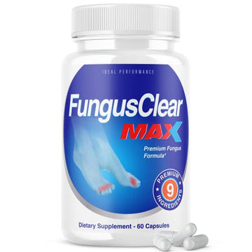 IDEAL PERFORMANCE Fungus Clear Max Toenail Pills (60 Capsules) IDEAL PERFORMANCE Au supplements