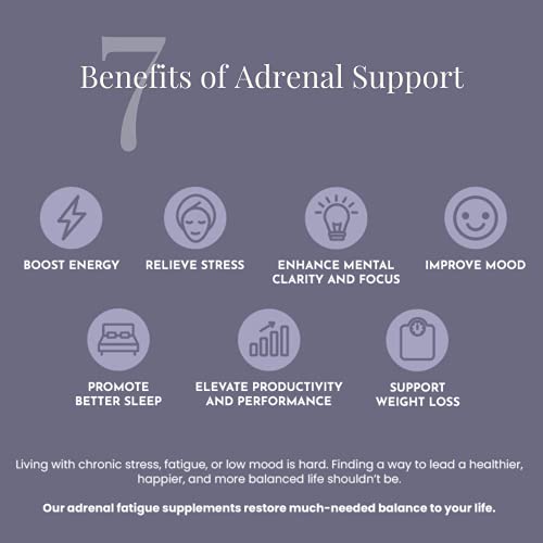Adrenal Support for Women & Men – Cortisol Manager – Natural Stress Relief Supplement BeautiBe Au supplements