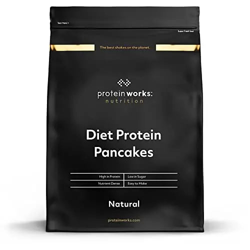 Protein Works - Diet Protein Pancake Mix | 135 Calories Per Serving | Low Sugar Protein Pancake Mix Protein WorksAU supplements