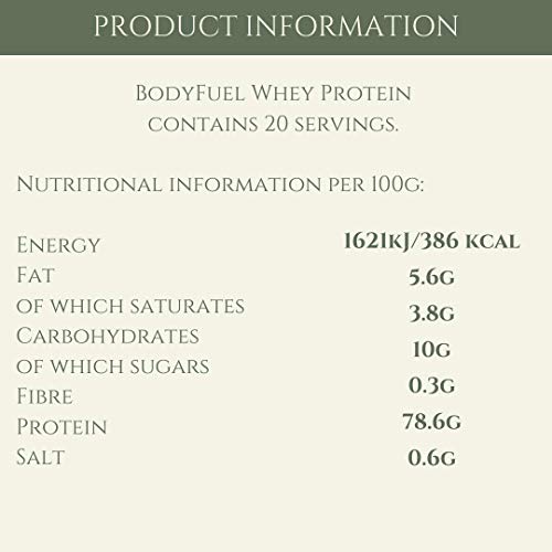 Complementary Supplements - BodyFuel Whey Protein Isolate & Concentrate Vanilla Flavour Complementary Supplements Au supplements