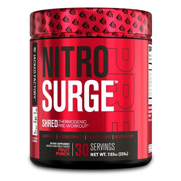 Jacked Factory NITROSURGE Shred Pre Workout Supplement - Energy Booster, Instant Jacked Factory Au supplements
