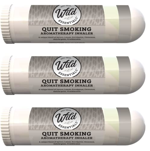 Wild Essentials 3 Pack of Quit Smoking Aromatherapy Nasal Inhalers Made mEssentials Au supplements