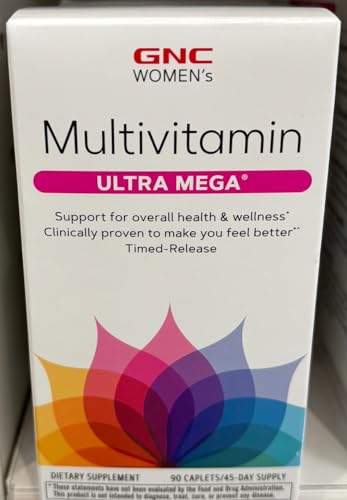 GNC Women's Ultra Mega Multivitamin | Supports Overall Health and Wellness in Women GNC Au supplements