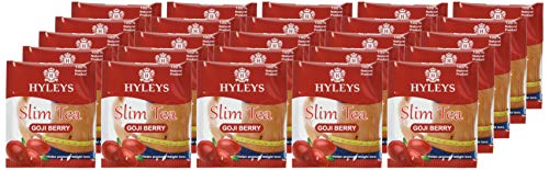 Hyleys Slim Tea Goji Berry Flavor - Weight Loss Herbal Supplement Cleanse and Detox Hyleys Tea Au supplements