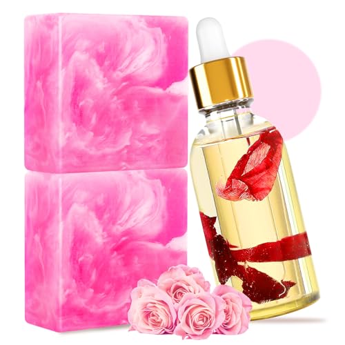 Yoni Soap Bars & Natural Yoni Oil Set, Natural Yoni Oil Vaginal Wash for Women Feminine Wash BASSI Au supplements
