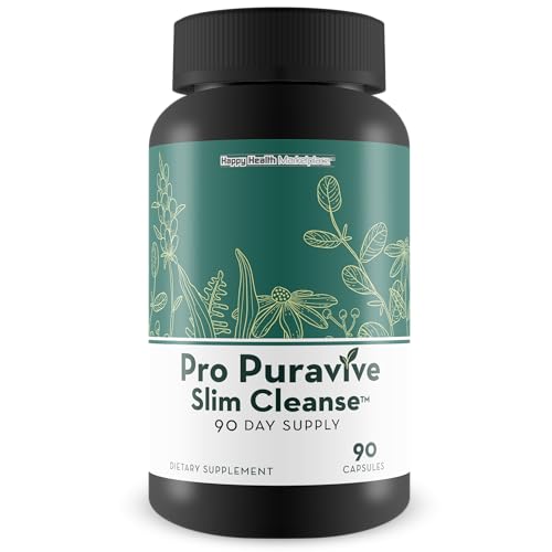 Pro Puravive Slim Cleanse - 90 Day Supply - Our Best Gentle Full Body Detox Cleanse Happy Health Marketplace Au supplements