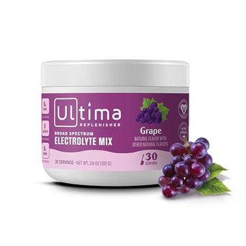 Ultima Replenisher Daily Electrolyte Drink Mix – Grape, 30 Servings – Hydration Powder Ultima Replenisher Au supplements