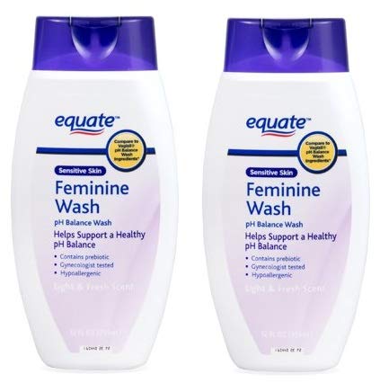 Equate Sensitive Skin Feminine pH Balance Wash, 12 Fl oz (Pack of 2) Msupps.com Au supplements