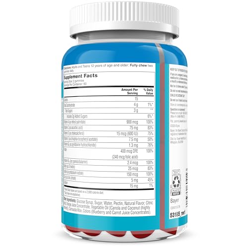 One A Day Teen Boy’s Daily Essentials Multivitamin Gummies, Teen Boy Vitamins with Vitamin C, Vitamin D, Bone Health ONE A DAY Au supplements