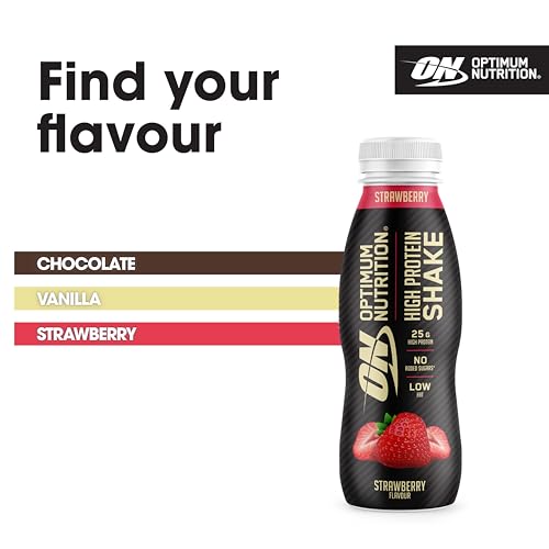 Optimum Nutrition High Protein Shake Bottles, Ready To Drink Healthy Snacks, No added Optimum Nutrition Au supplements