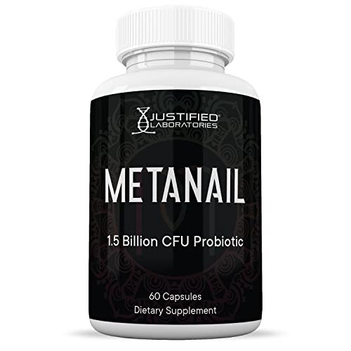 Justified Laboratories (2 Pack) Metanail 1.5 Billion CFU Probiotic Nail Support 120 Capsules Justified Laboratories Au supplements