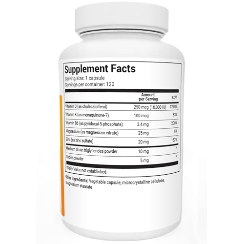Dr. Berg's Vitamin D3 K2 Supplement w/MCT Oil - Includes 10,000 IU of Vitamin D3 Dr. Berg Nutritionals Au supplements