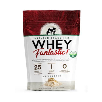 Whey Fantastic - Unflavored - 100% Natural Grass Fed Whey Protein Powder - Unique 3 Fantastic Nutrition Au supplements