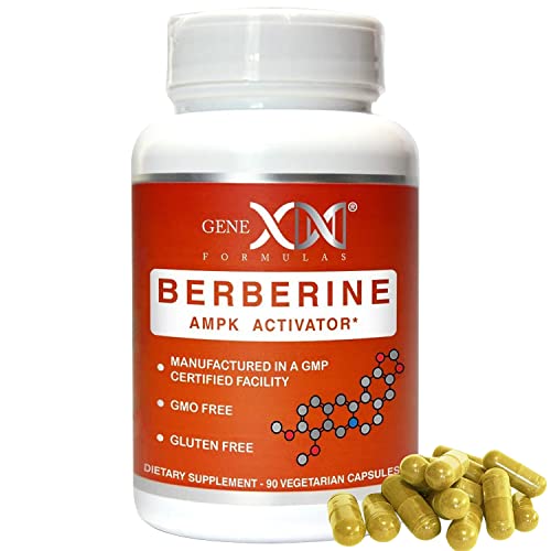 GENEX Berberine HCl 500mg (90 Capsules) | Powerful AMPK Activator, Supports Heart Genex Formulas Au supplements