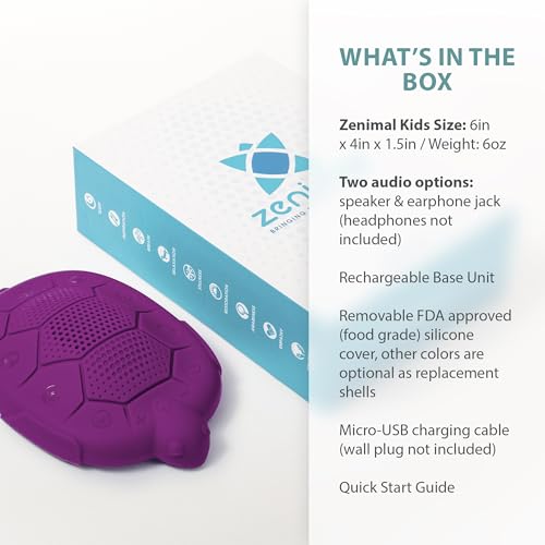 Zenimal Kids Meditation Audio Player - Patented Screen-Free Mindfulness Device with 9 Audio Meditations ZenimalUS supplements