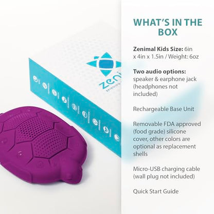 Zenimal Kids Meditation Audio Player - Patented Screen-Free Mindfulness Device with 9 Audio Meditations ZenimalUS supplements
