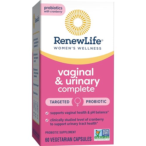 Renew Life Women's Wellness Vaginal and Urinary Probiotic and Cranberry Supplement Renew Life Au supplements