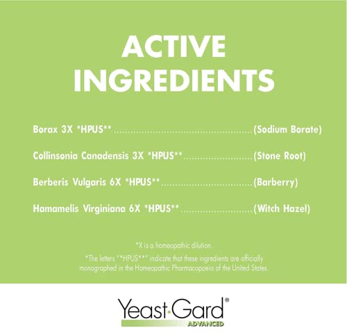 Yeast-Gard Homeopathic Formula Gel Soothes & Cools - 1 Ounce Lake Consumer Au supplements