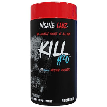 Insane Labz Kill H20, AMPiberry Infused Diuretic, Reduce Water Retention and Bloating Relief Insane Labz Au supplements