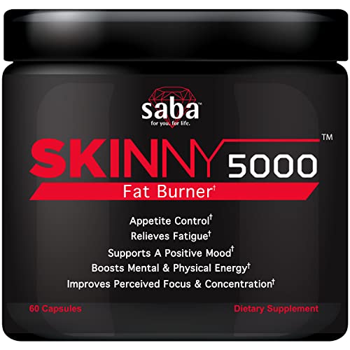 Saba Skinny 5000 -Fat Loss -Weight Loss-Appetite Control -Mild Jitter-Free Energy- Focus SabaAU supplements