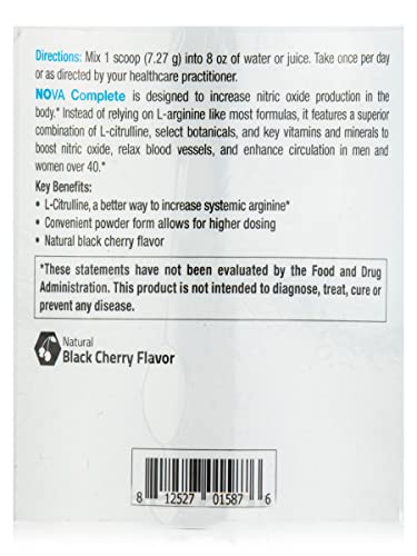NuMedica NOVA (Nitric Oxide Vascular Assist) Complete - 7.69 oz (218.04 Grams) NuMedica Au supplements