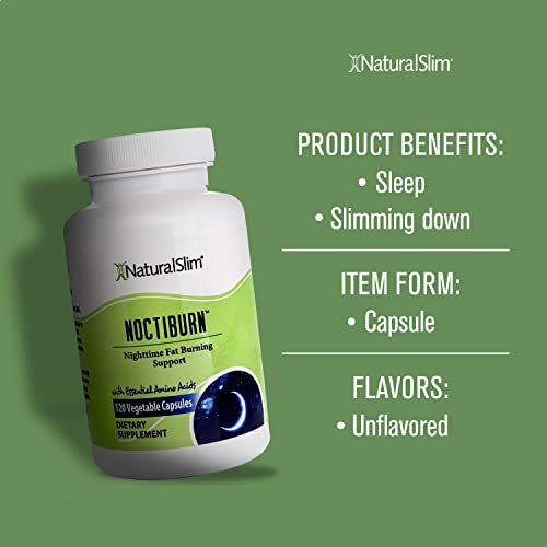 NaturalSlim NoctiBurn Night Fat Burning Support & Metabolism Support Supplements with Essentials NaturalSlim Au supplements