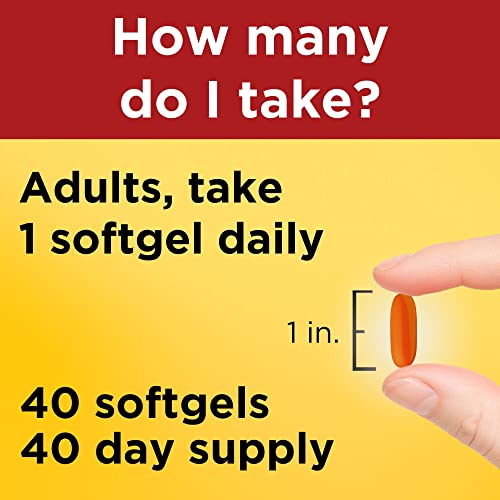 Nature Made CoQ10 400mg, Dietary Supplement for Heart Health Support, 40 Softgels Nature Made Au supplements