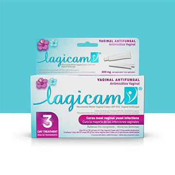 Lagicam Vaginal Yeast Infection, Antifungal 3 Day Miconazole Nitrate Treatment Cream, Relief for Itching LAGICAM V Au supplements