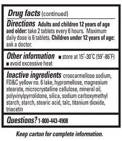 Percogesic Aspirin Free Pain Relief Tablets, Extra Strength, Acetaminophen and Diphenhydramine, 40 ct (Pack of 1) Percogesic Au supplements