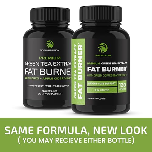 Green Tea Weight Loss Pills with Green Coffee Bean Extract | Belly Fat Burner, Metabolism Nobi Nutrition Au supplements