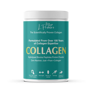 L Primero Collagen Peptides Powder 400g, Hydrolysed Unflavoured, Grass-Fed Bovine Bioactive Protein, Highly absorbable 18 Amino Acids, Keto L Primero Au supplements