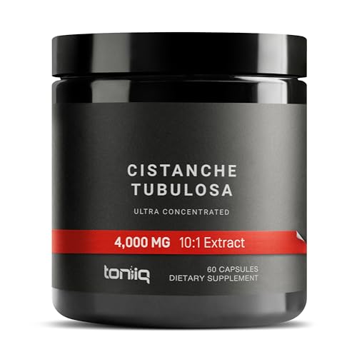 Toniiq Cistanche Tubulosa - (4000mg) Pure Cistanche Supplement for Men - 10x Highly Toniiq Au supplements